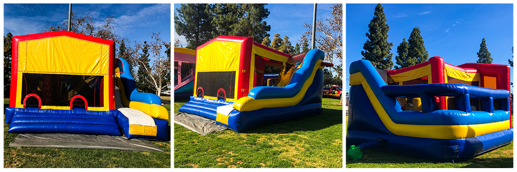 Jumper with slide for rent sale